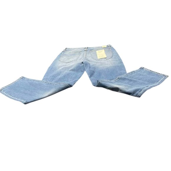 Rolla's Australia NWT Women's Medium Wash Mid Rise Miller Cropped Jeans 32/28 - Picture 5 of 16